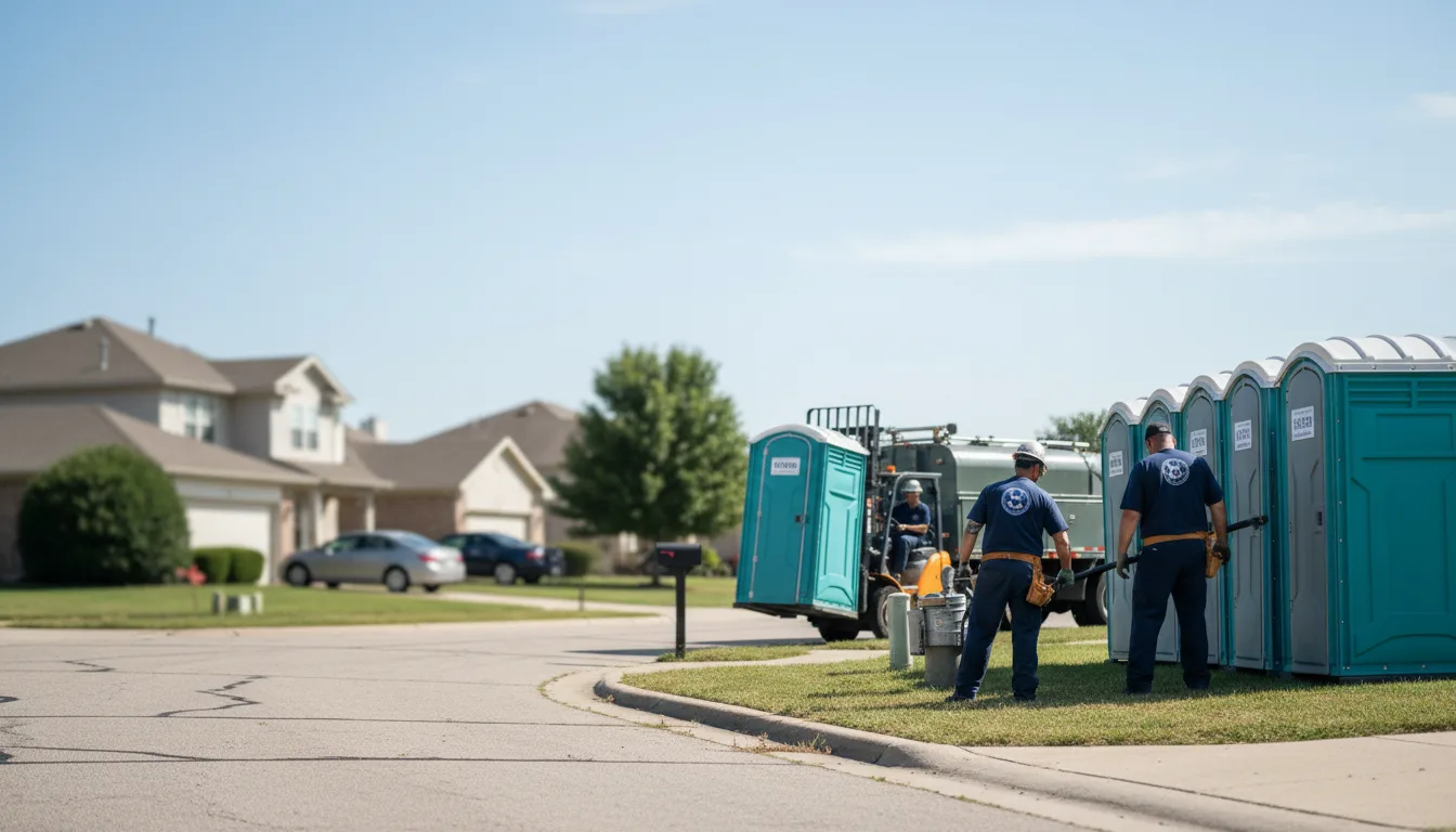Porta Potty Rental in West Newton, IN near me
